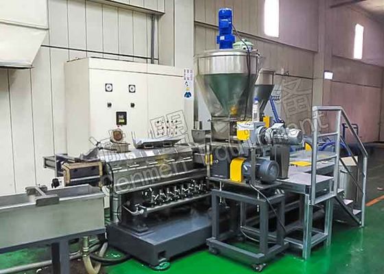 Tokluk Modifikasyonu İkiz Vidalı Kauçuk Extruder 380V 50HZ 3 Faz